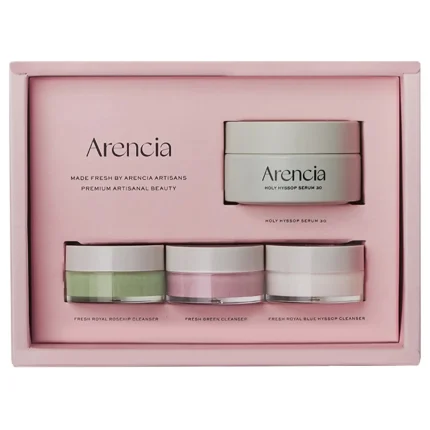 Arencia 4PCS Discovery Kit مجموعة أرينسيا ديسكفري 4 قطع للعناية المتكاملة بالبشرة