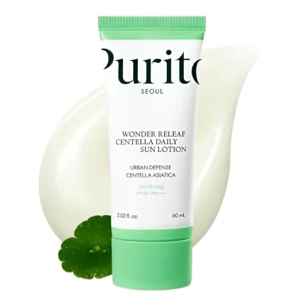 PURITO Wonder Releaf Centella بوريتو واقي شمس سنتيلا يومي SPF50+ لحماية وترطيب البشرة 60مل