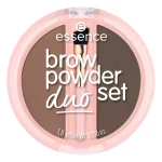 إيسنس بودرة حواجب ثنائية 02 ميديم Essence Brow Powder Duo Set 02 Medium