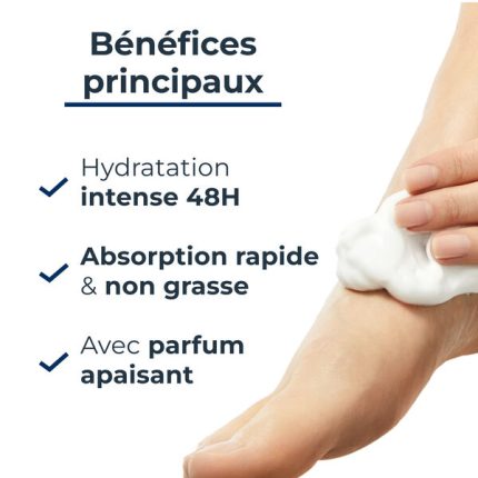 Eucerin UreaRepair Plus Foot Foam 10% Urea رغوة يوسرين يوريا 10% للعناية بالقدمين 150 مل | ترطيب مكثف للقدم الجافة