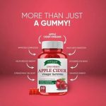 FITGUM Apple Cider Vinegar Gummies علكات فيت جم خل التفاح بالقوة الإضافية 60 حبة | دعم الهضم والطاقة