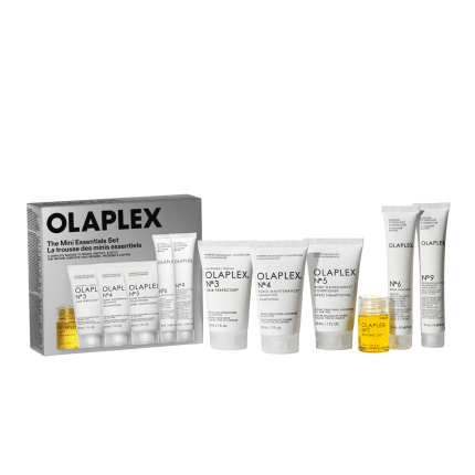 OLAPLEX The Mini Essentials Set مجموعة أولابليكس ميني إسينشالز للعناية بالشعر 6 قطع
