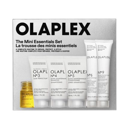 OLAPLEX The Mini Essentials Set مجموعة أولابليكس ميني إسينشالز للعناية بالشعر 6 قطع