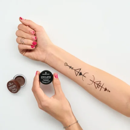 إيسنس ستاي آند بلاي جل آيلاينر بوت 02 براون Essence Stay & Play Gel Eyeliner Pot 02 Brown