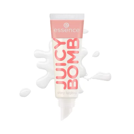 إيسنس ملمع شفاه جوسي بوم 101 لوفلي ليتشي Essence Juicy Bomb Shiny Lip Gloss 101