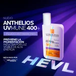 واقي شمس لاروش بوزيه ضد التصبغات La Roche-Posay Anthelios UVMune 400 Fluido Anti-macchie SPF50+ 50ml