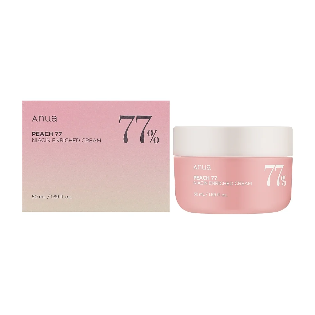 أنوا كريم الخوخ 77% والنياسيناميد 50 مل Anua Peach 77% Niacin Enriched Cream 50 ml