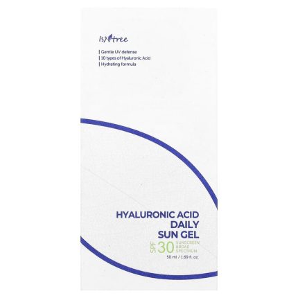 اسنتري جل واقي شمس بحمض الهيالورونيك SPF 30 حجم 50 مل ISNTREE Hyaluronic Acid Daily Sun Gel SPF 30 50ML