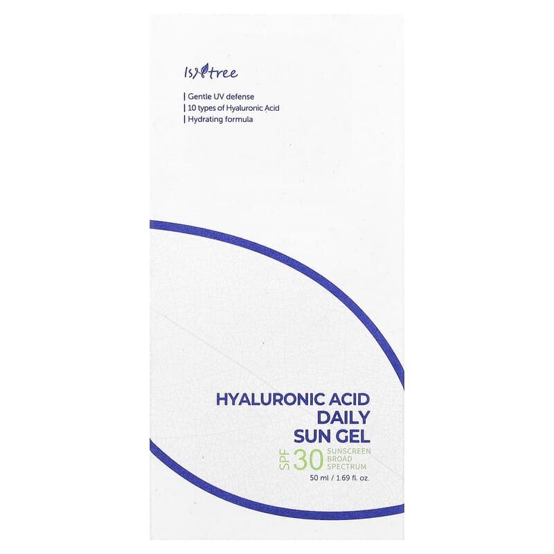 اسنتري جل واقي شمس بحمض الهيالورونيك SPF 30 حجم 50 مل ISNTREE Hyaluronic Acid Daily Sun Gel SPF 30 50ML
