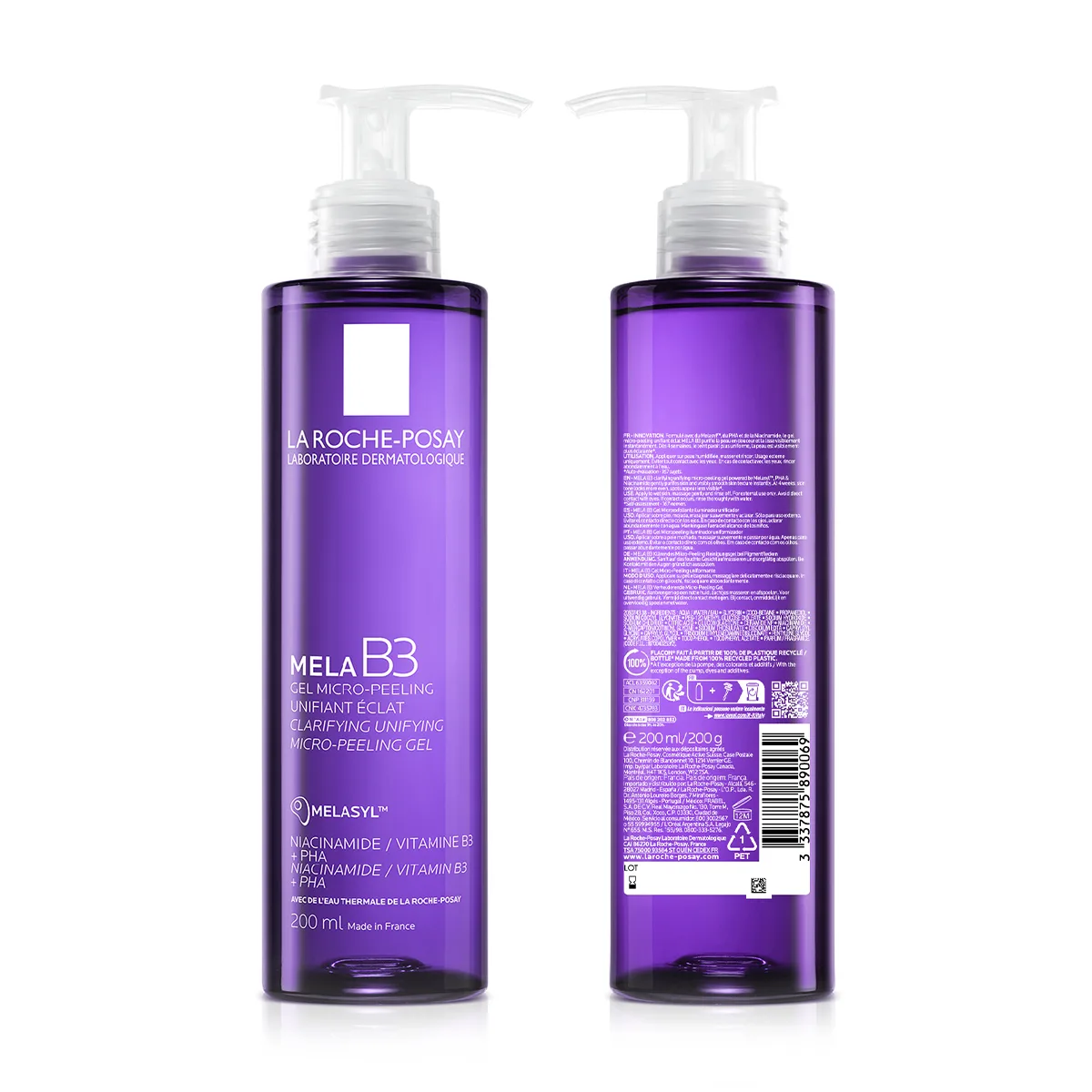 جل لاروش بوزيه ميلا B3 La Roche-Posay Mela B3 Cleansing Micro-Peeling Gel 200ml