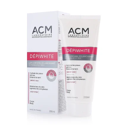 حليب الجسم المفتح ديبي وايت من إيه سي إم  ACM Depiwhite Whitening Body Milk