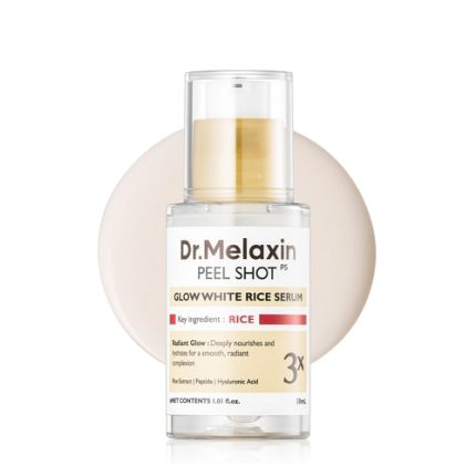 دكتور ميلاكسين وايت رايس سيروم Dr.Melaxin Peel Shot Glow White Rice Serum 30ml