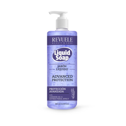 ريفويل صابون سائل باللافندر Revuele Liquid Soap Advanced Protection Lavender 400ml