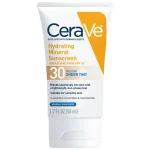 سيرافي واقي شمس معدني مرطب ملون بدرجة SPF 30  CeraVe Hydrating Mineral Sunscreen SPF 30 Face Sheer Tint