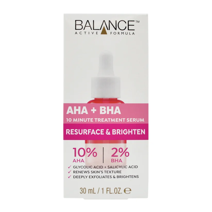 سيروم مقشر بالأحماض Balance للبشرة 30 مل Balance Active Formula AHA & BHA Serum 30 ml
