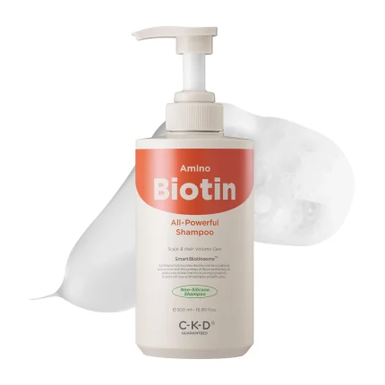 شامبو سي كي دي أمينو بيوتين CKD Amino Biotin All Powerful Shampoo 500ml