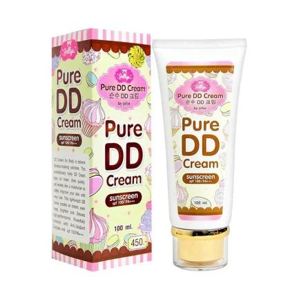 كريم بيور دي دي الواقي من الشمس Jellys Pure DD Cream Sunscreen 100ml