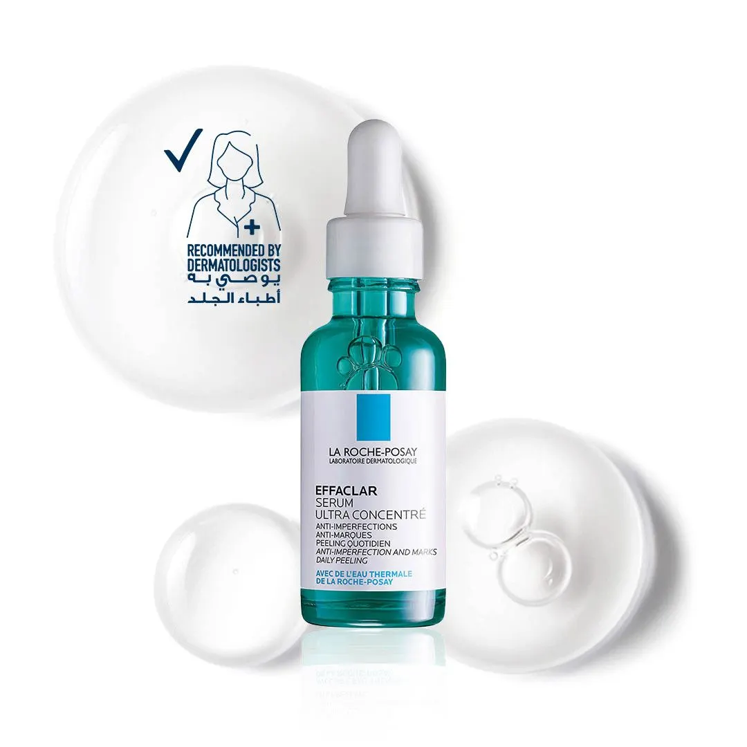 لاروش بوزيه إيفاكلار سيروم لحب الشباب 30 مل La Roche-Posay Effaclar Ultra Concentrated Serum 30ml 1 لاروش بوزيه إيفاكلار سيروم لحب الشباب 30 مل La Roche-Posay Effaclar Ultra Concentrated Serum 30ml