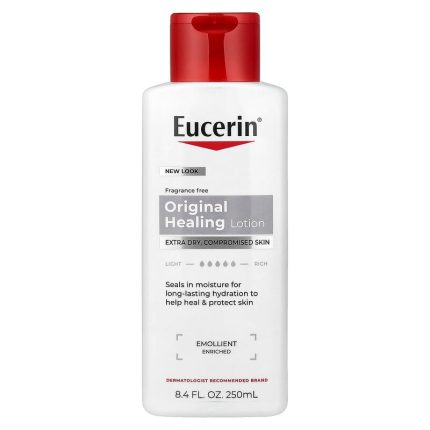 لوشن يوسرين للبشرة شديدة الجفاف Eucerin Original Healing Lotion Fragrance Free Extremely Dry Compromised Skin 250 ml