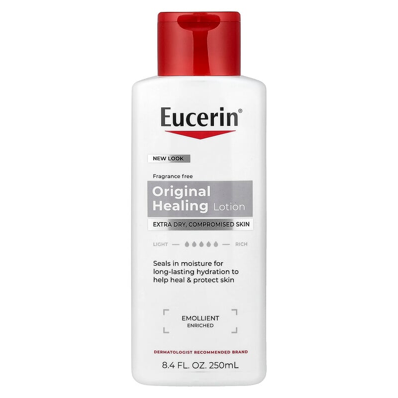 لوشن يوسرين للبشرة شديدة الجفاف Eucerin Original Healing Lotion Fragrance Free Extremely Dry Compromised Skin 250 ml