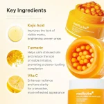 ميديكوب كريم كبسولات بالكوجيك أسيد والكركم لتفتيح وتوحيد لون البشرة 53 جم Medicube Kojic Acid Turmeric Vita Capsule Cream 53g