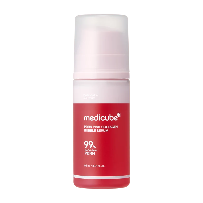 سيروم ميديكيوب PDRN وردي كولاجين بابل لترطيب البشرة ومرونتها 95مل