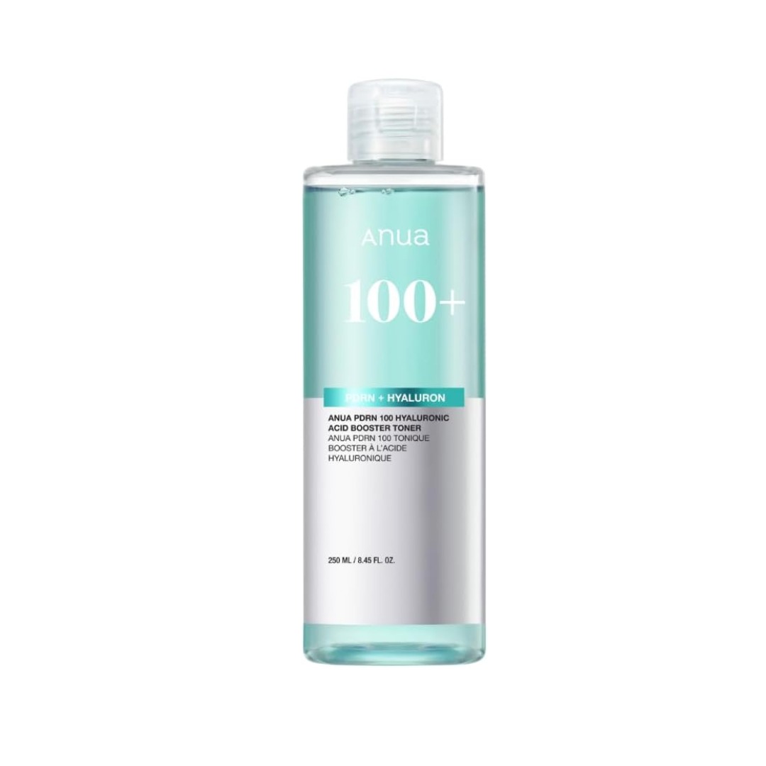 ANUA PDRN 100 HYALURONIC ACID BOOSTER TONER 250ml 6 تونر أنوا PDRN 100 حمض الهيالورونيك للترطيب العميق 250مل