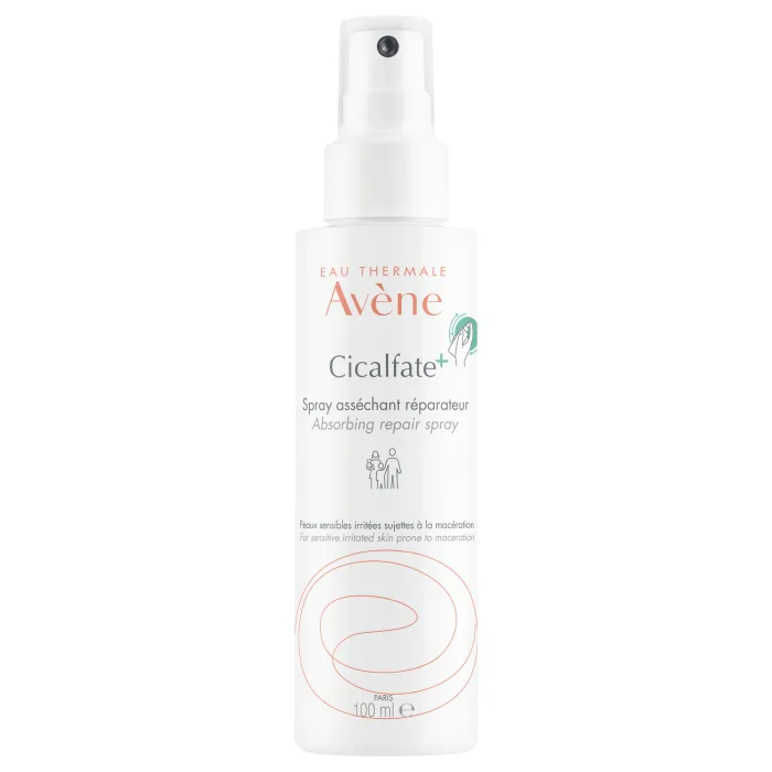 Avène Cicalfate + Spray Asséchant Réparateur 100ml سبراي افين سيكالفات بلس مجفف ومصلح للجلد المتهيج 100مل