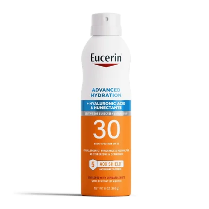 Eucerin Advanced Hydration Sunscreen Spray SPF 30 Hyaluronic Acid - 170g